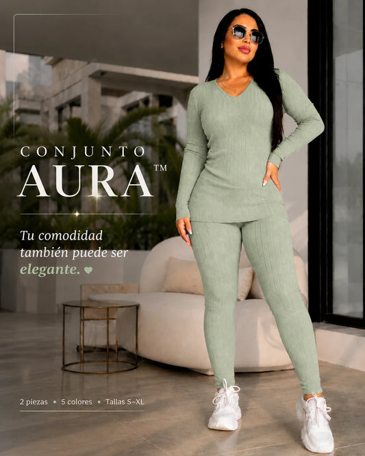 🌸 Conjunto Aura™ 💜 2 Piezas 🛍️| Siéntete cómoda, luce increíble 💖