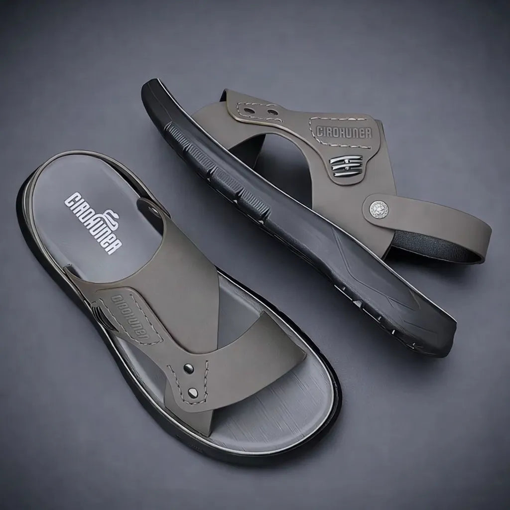 👣 Sandalias Ortopédicas para Hombre 🩴 ✨ Camina sin dolor 🚶♂️ y siente el confort en cada paso 👣💙