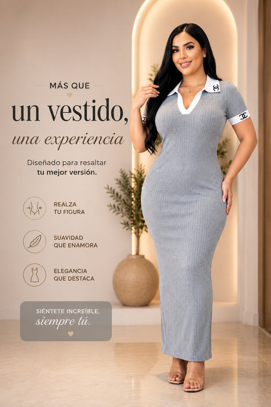👗 AMÉLIE | Vestido Polo Americano ✨
