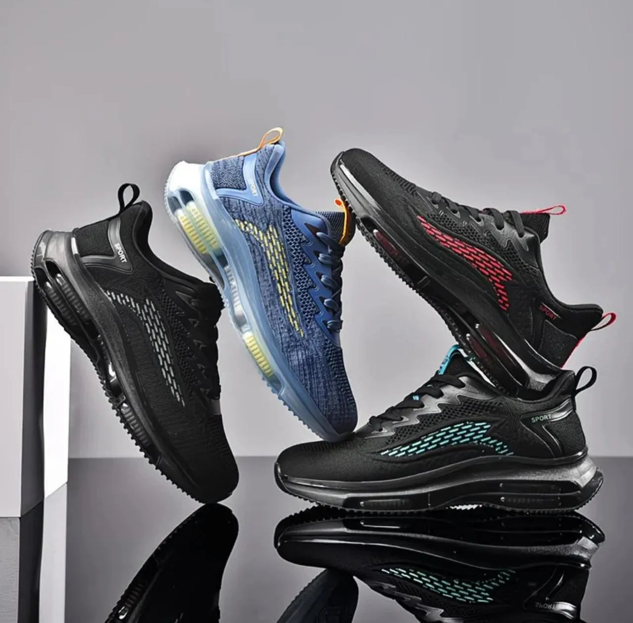 🔥 Tennis AirNova Americanos – Tecnología Air de Triple Amortiguación 👟