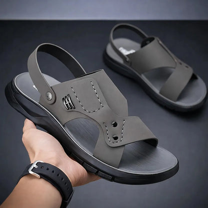 👣 Sandalias Ortopédicas para Hombre 🩴 ✨ Camina sin dolor 🚶‍♂️ y siente el confort en cada paso 👣💙