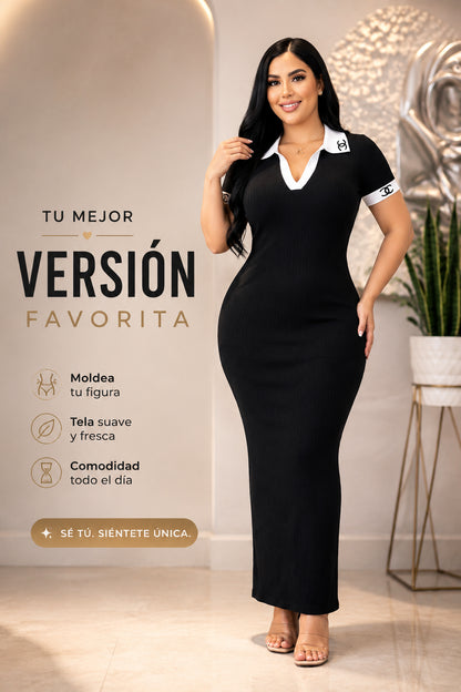 👗 AMÉLIE | Vestido Polo Americano ✨
