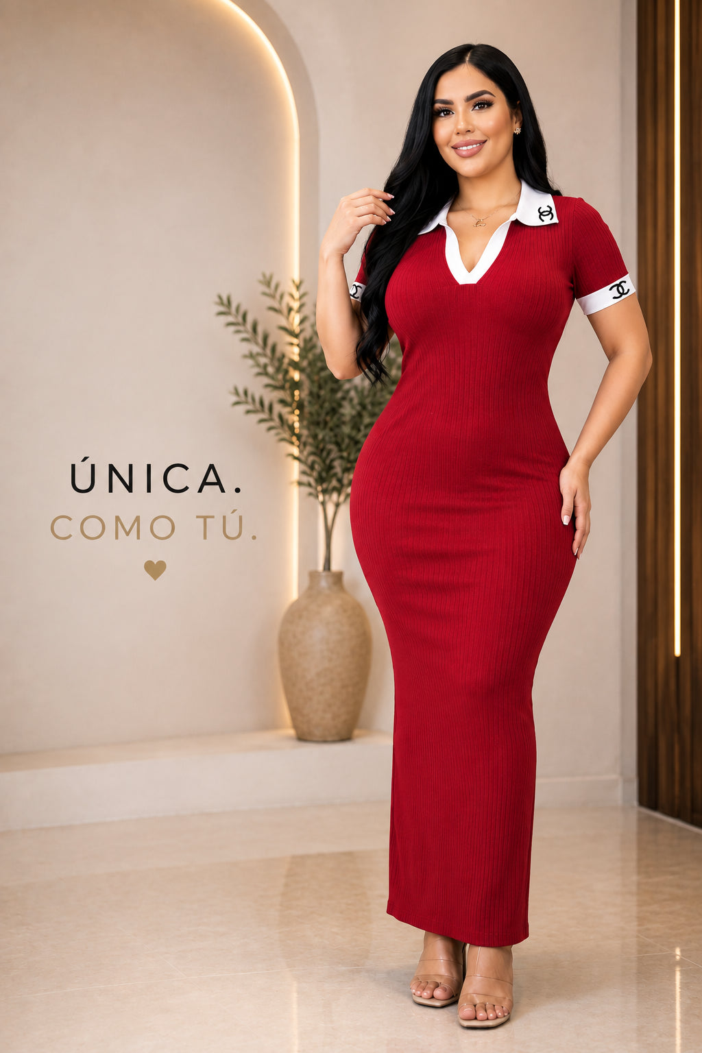 👗 AMÉLIE | Vestido Polo Americano ✨